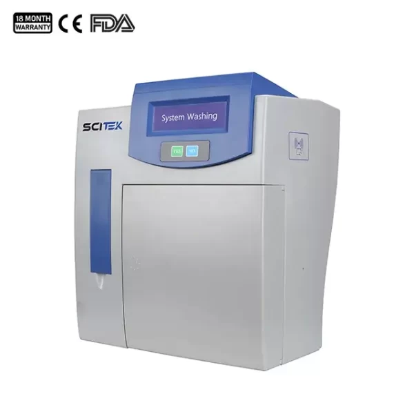 Elektrolit Analyzer Kapasitas Besar 60-300μL