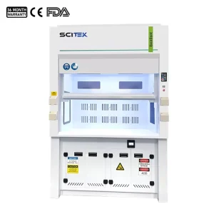 PP Spray Fume Hood with Scrubber