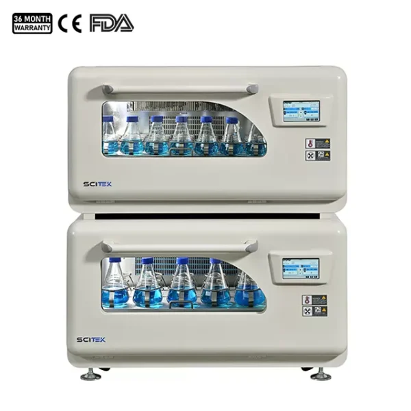 Stackable CO2 Constant Temperature Shaking Incubator ICB Seri