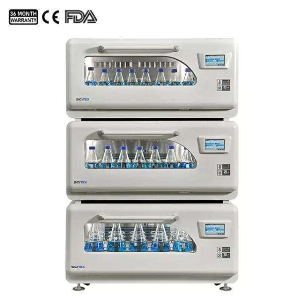 Stackable CO2 Constant Temperature Shaking Incubator ICB Seri