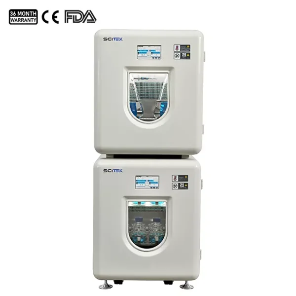 Stackable CO2 Constant Temperature Shaking Incubator ICB Seri